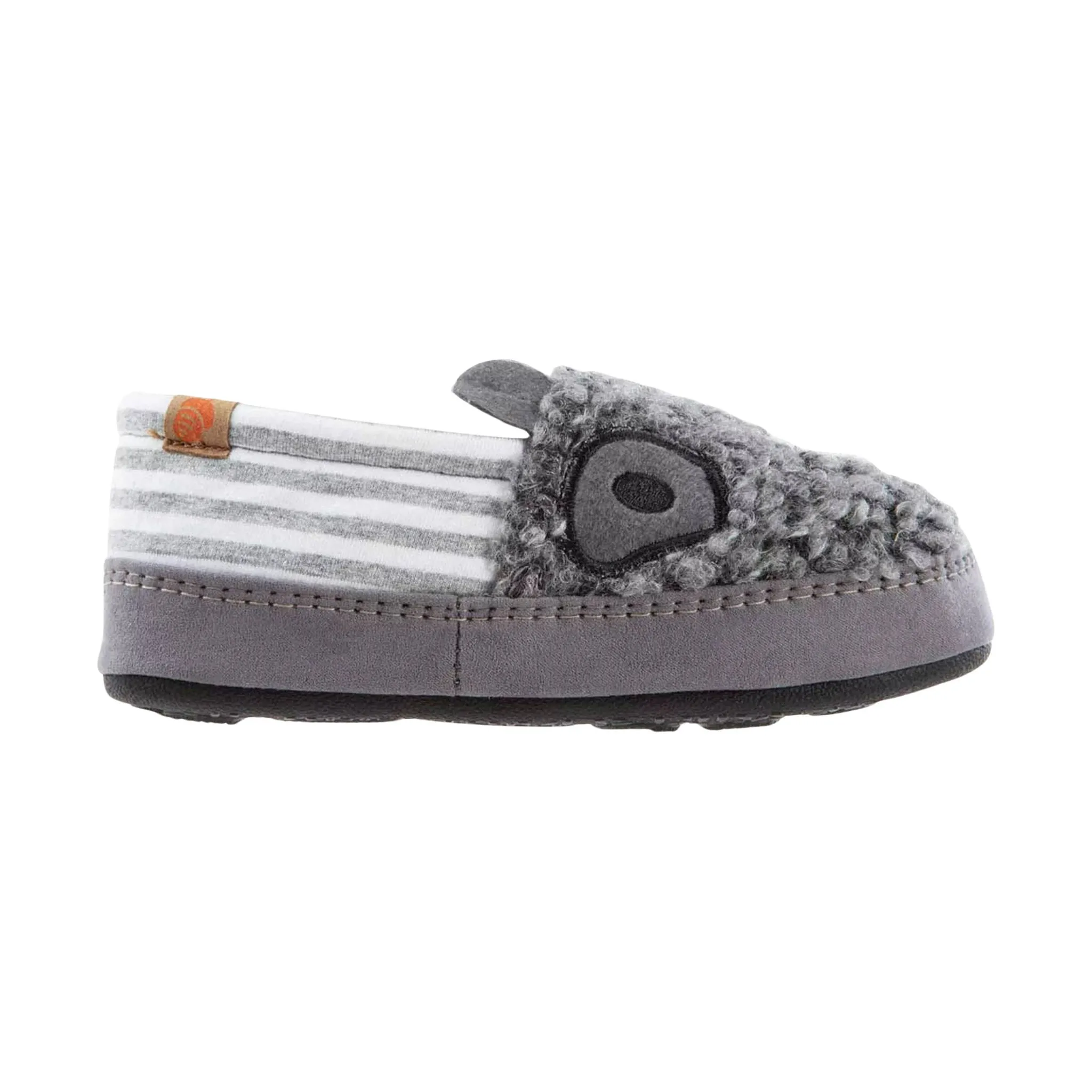 Acorn Kids' Critter Novelty Moc Slippers - Stormy Grey