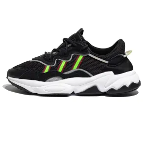 ADIDAS Ozweego Core Black/Solar Green