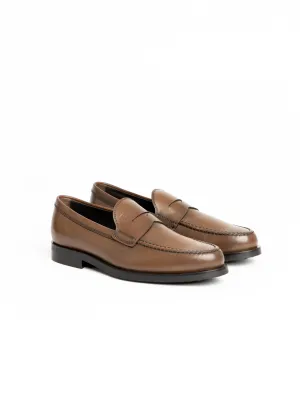 Brown Leather Loafers