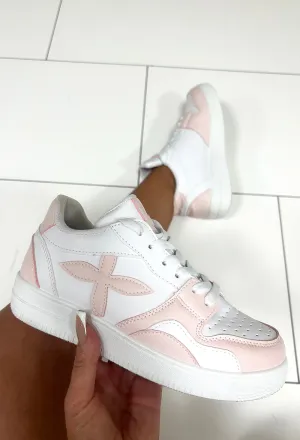 Can't Handle This Pink Pastel Trainers