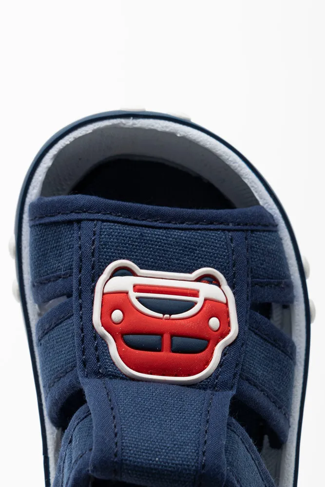 Car Sandal Navy