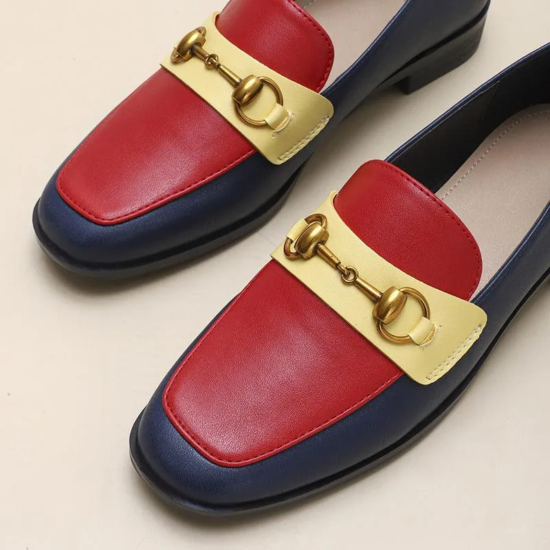 Classic Boss Lady Multi Colour Loafer Shoe