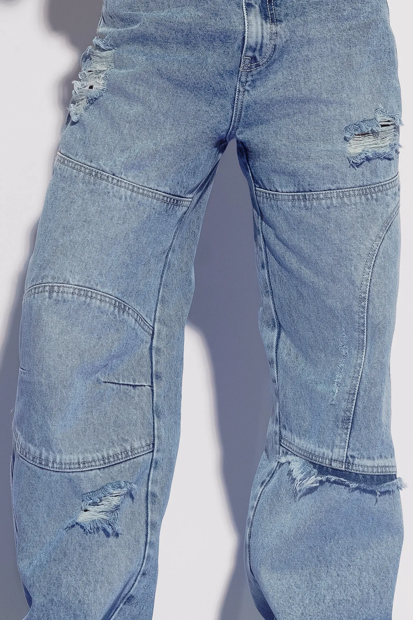 Coarse Straight Jeans