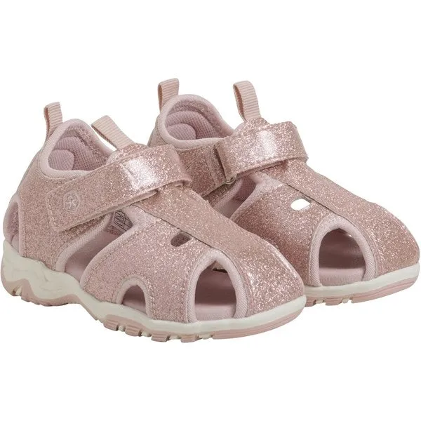 Color Kids Baby Sandals with Velcro Strap Chalk Pink