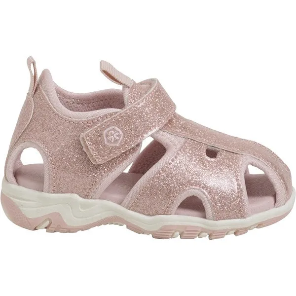 Color Kids Baby Sandals with Velcro Strap Chalk Pink