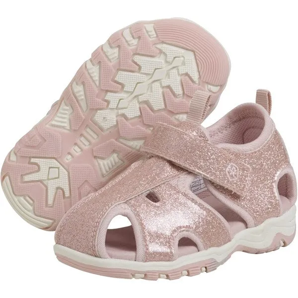 Color Kids Baby Sandals with Velcro Strap Chalk Pink