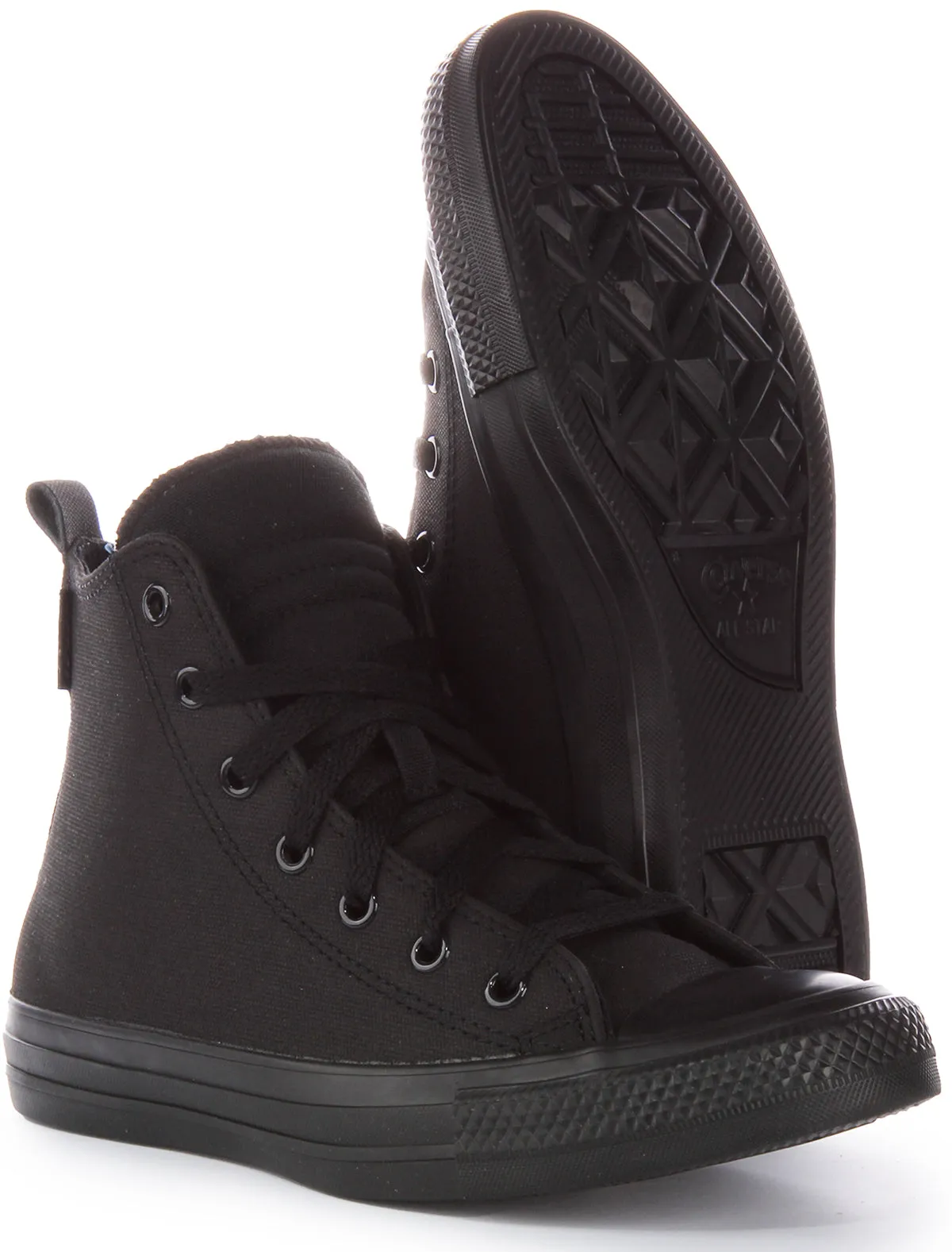 Converse All Star Hi Techtuff A05707C In Black For Junior