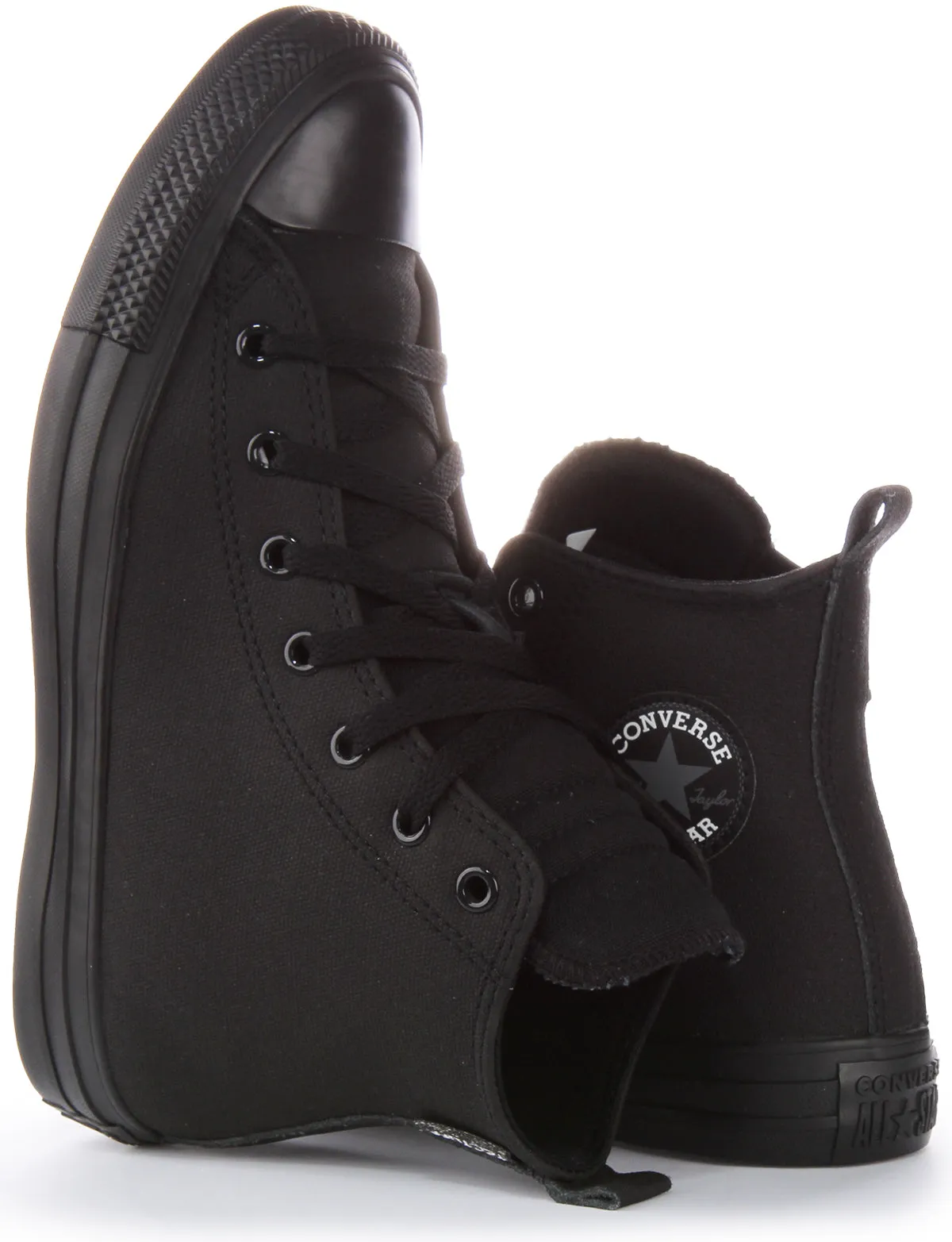 Converse All Star Hi Techtuff A05707C In Black For Junior