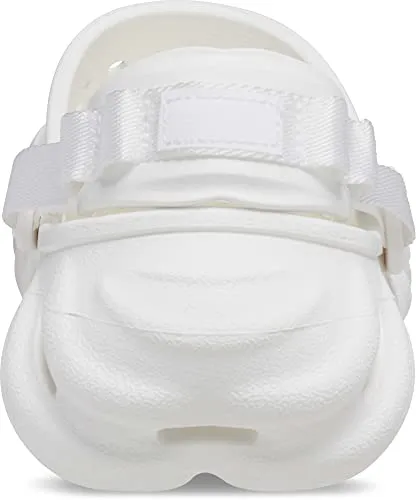 Crocs Unisex Adult White Echo Clog 207937-100-M9W11