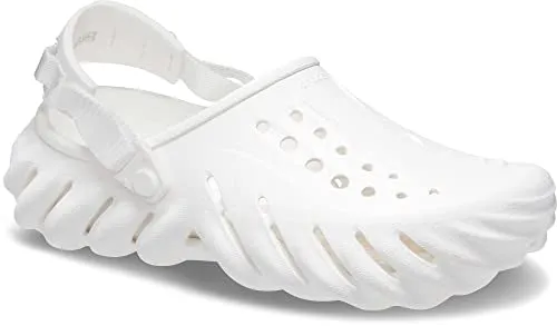 Crocs Unisex Adult White Echo Clog 207937-100-M9W11