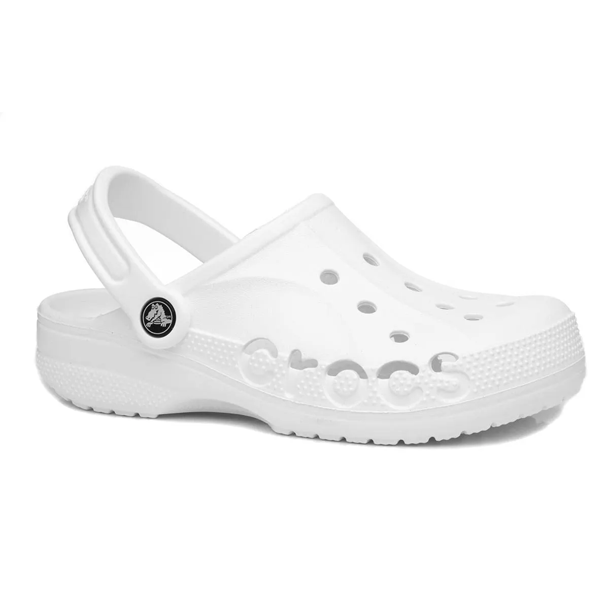 Crocs Women White Baya Clog 208186-100-W7