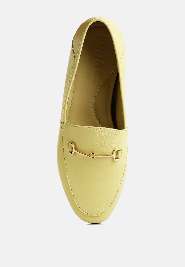 Dareth Horsebit Flat Heel Loafers