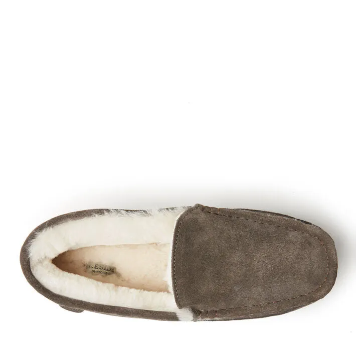 Dearfoams | Genuine Shearling Moccasin Slipper | Men's