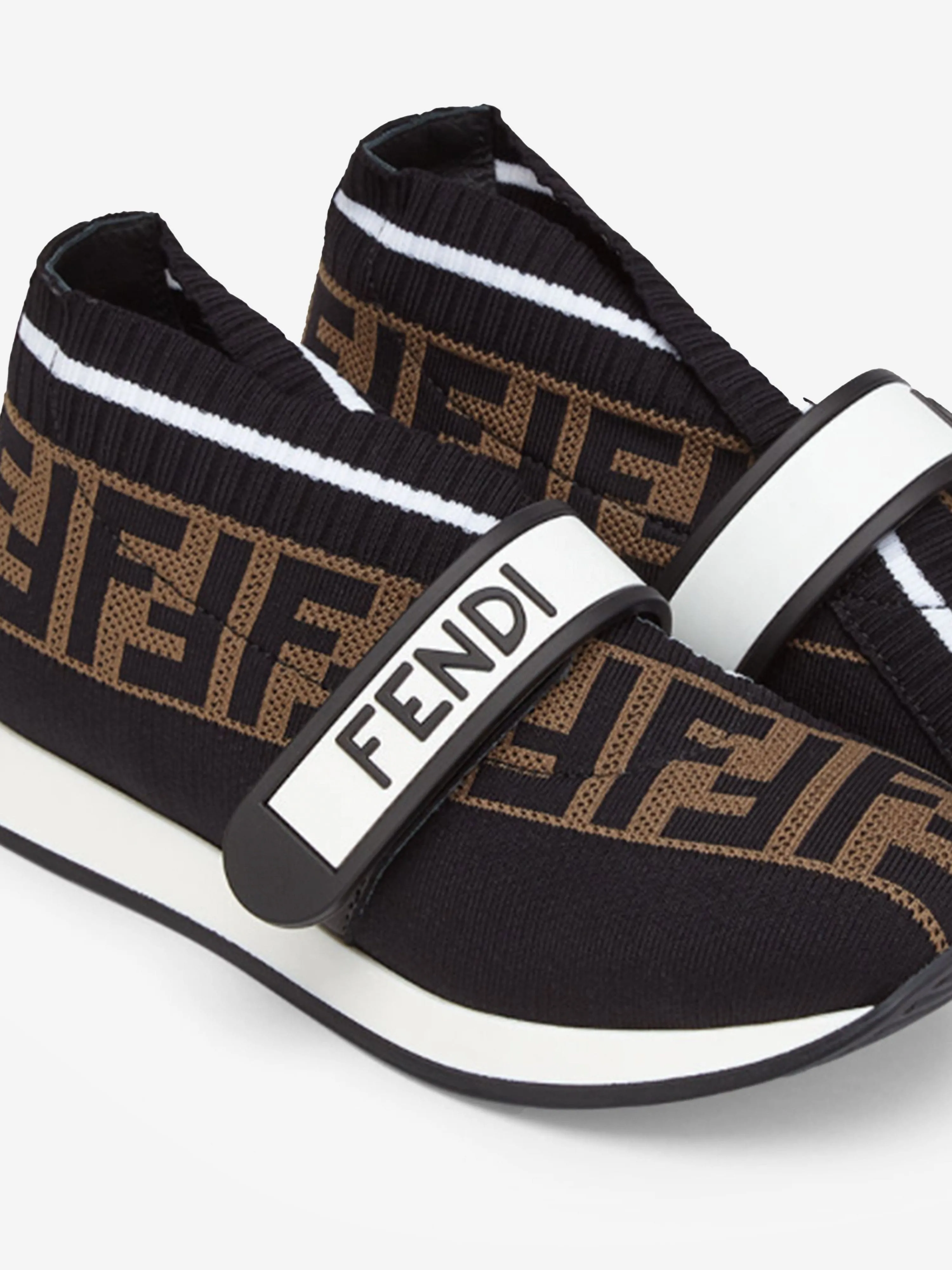 Fendi Unisex FF Logo Trainers