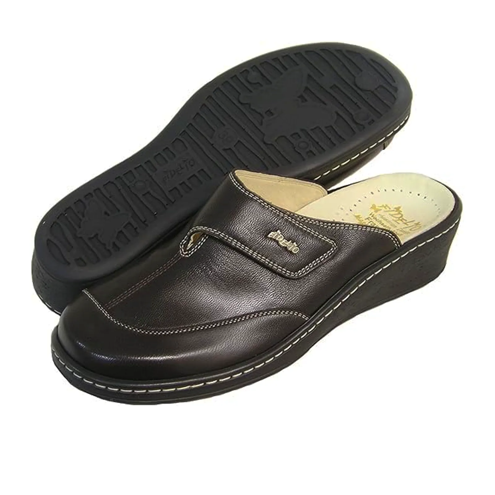 Fidelio Hallux Fabia Clog (Women) - Dark Brown