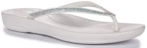 Fitflop Iqushion Sparkle In White For Women