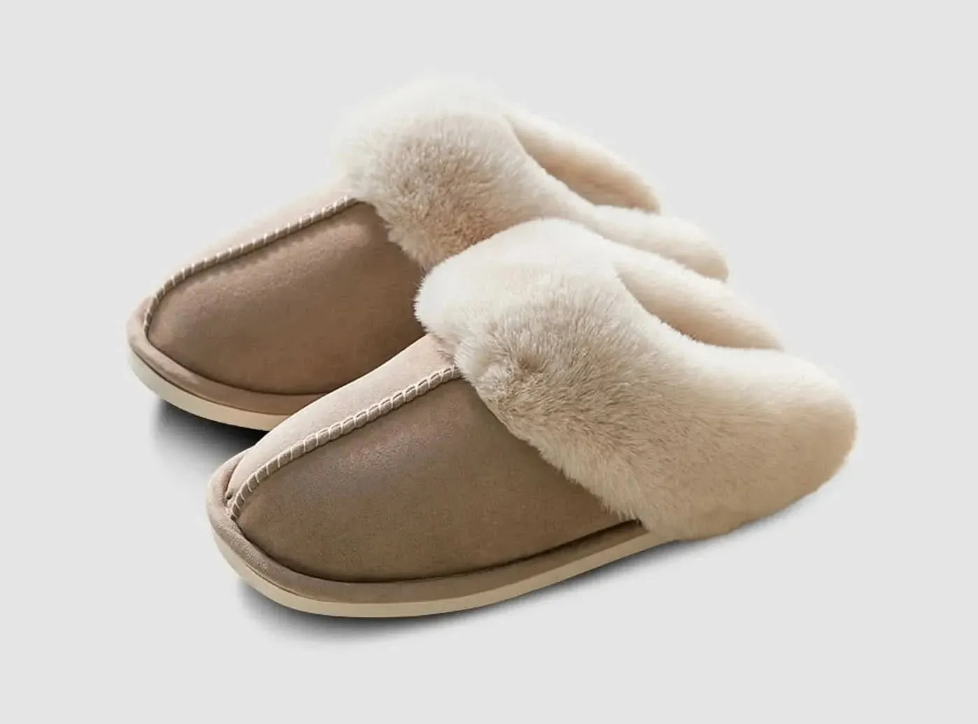 FitVille Women's Plush Indoor Slippers