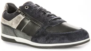 Geox U Renan B In Navy Grey For Men