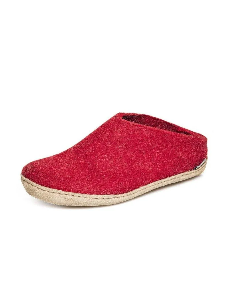 Glerups Slipper Slip-on | Leather Sole