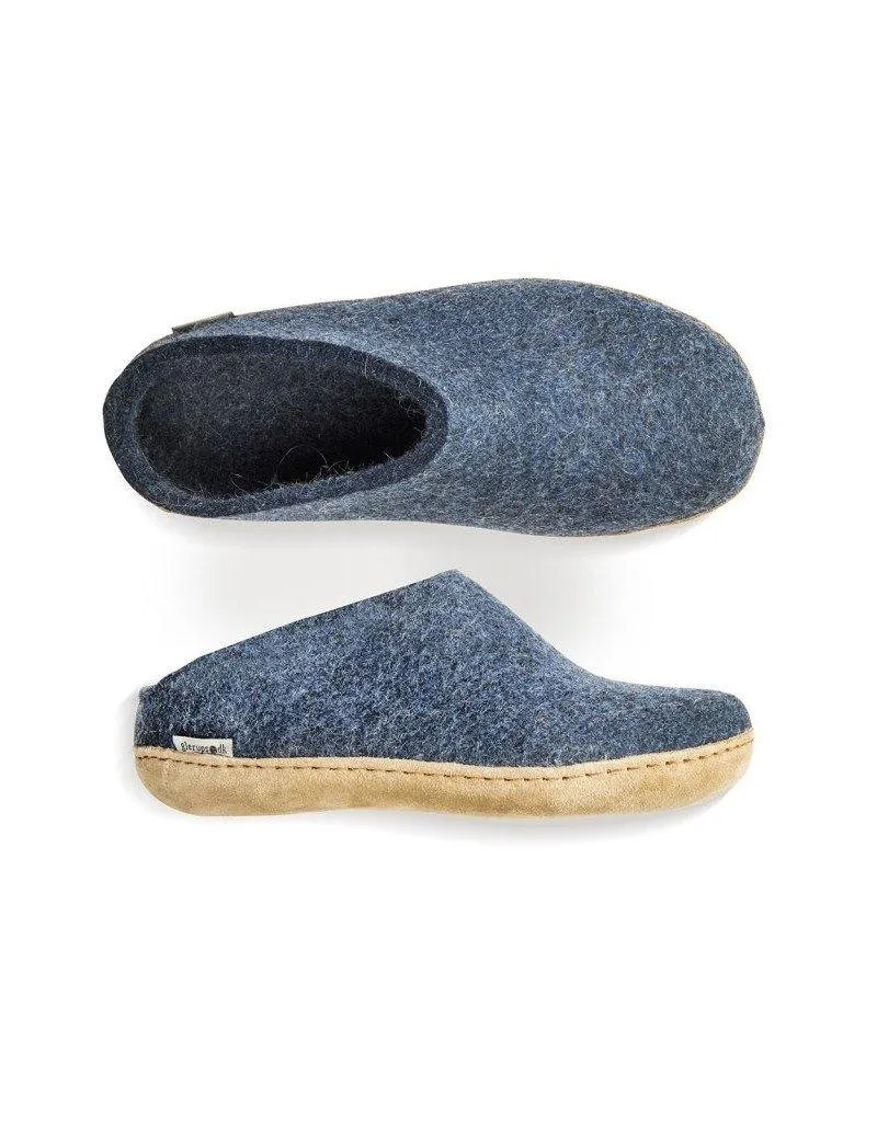 Glerups Slipper Slip-on | Leather Sole