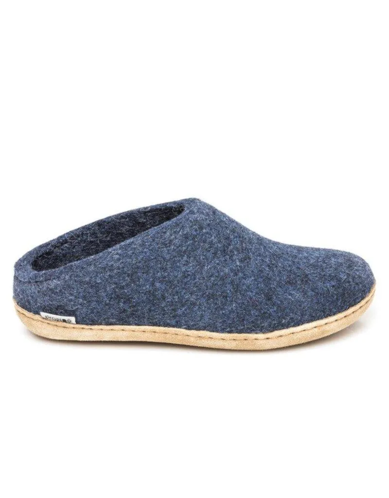 Glerups Slipper Slip-on | Leather Sole