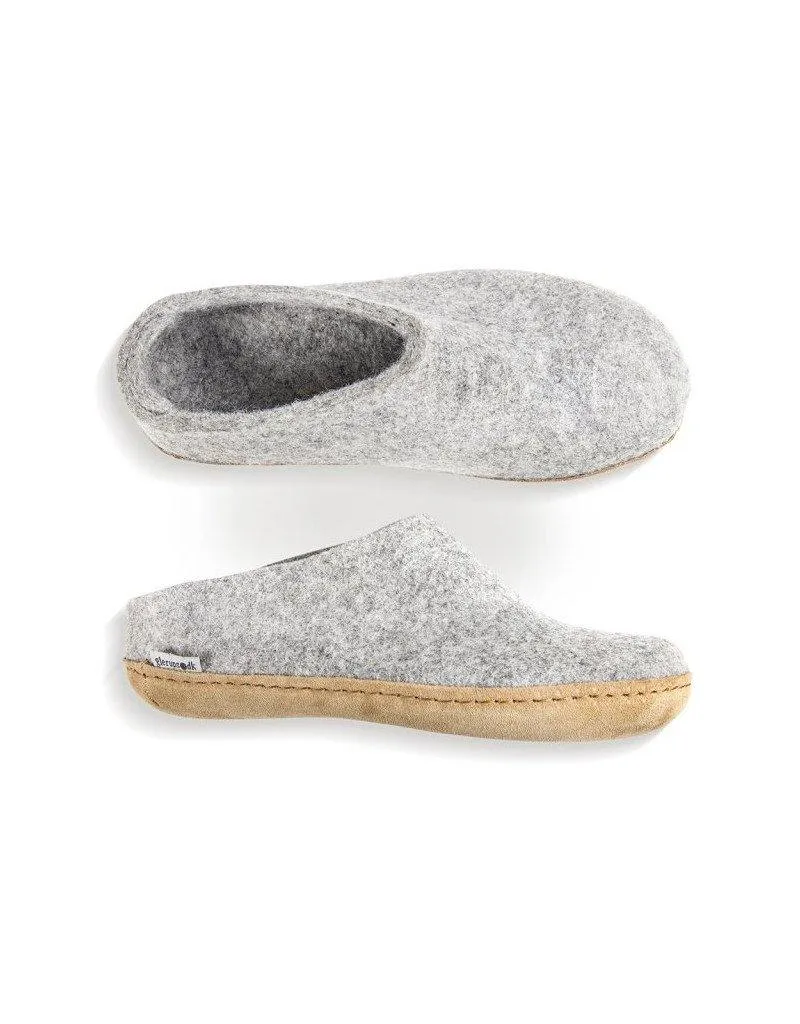 Glerups Slipper Slip-on | Leather Sole