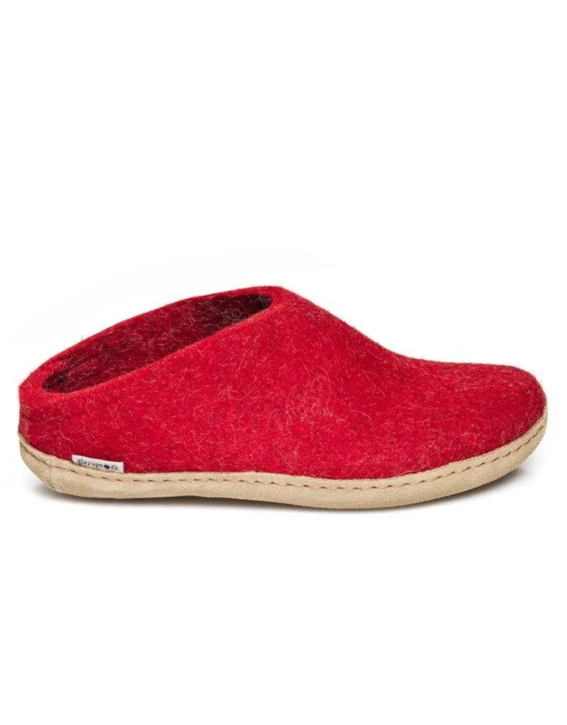 Glerups Slipper Slip-on | Leather Sole