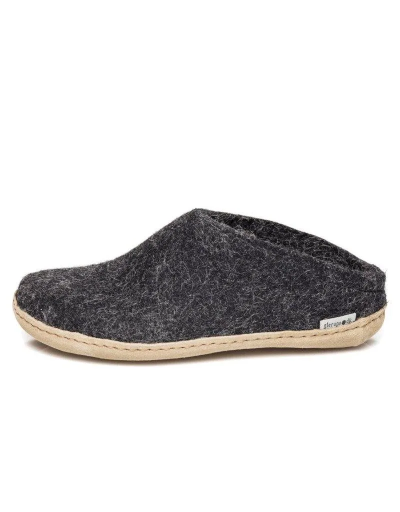 Glerups Slipper Slip-on | Leather Sole