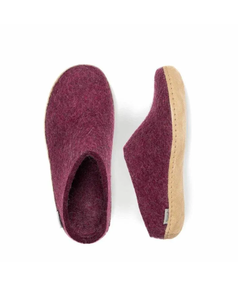 Glerups Slipper Slip-on | Leather Sole