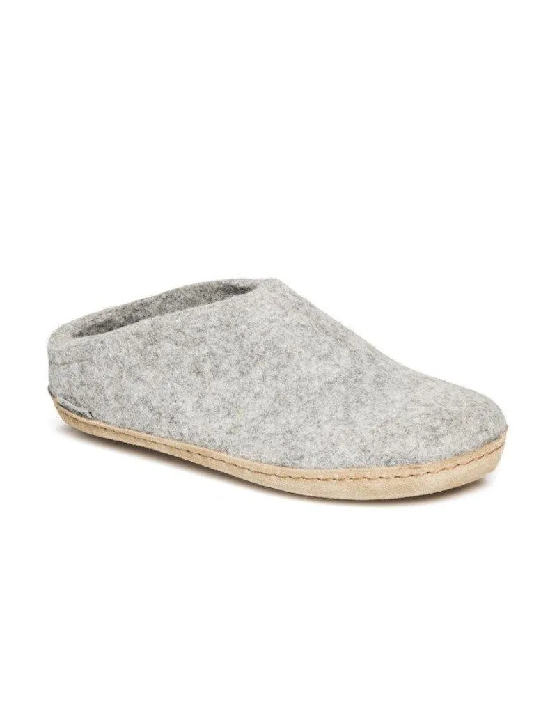 Glerups Slipper Slip-on | Leather Sole