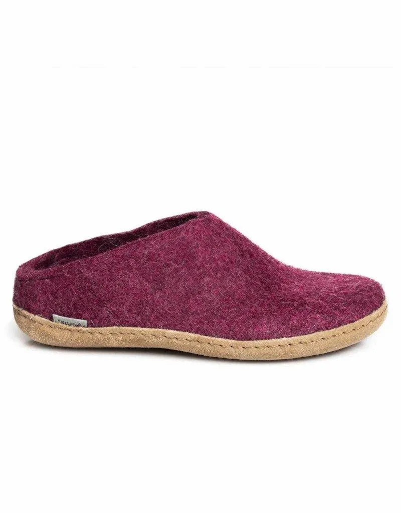 Glerups Slipper Slip-on | Leather Sole