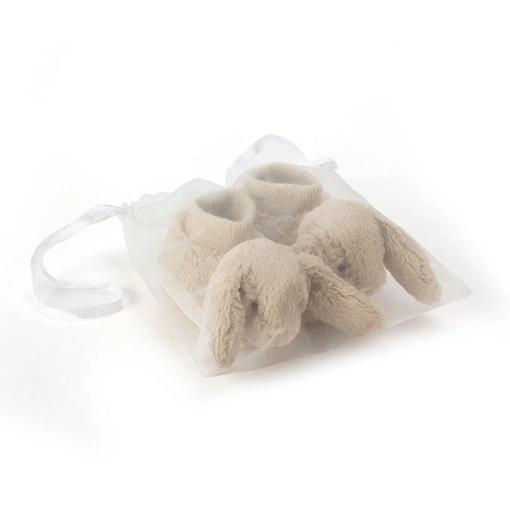 Jellycat Bashful Beige Bunny Booties