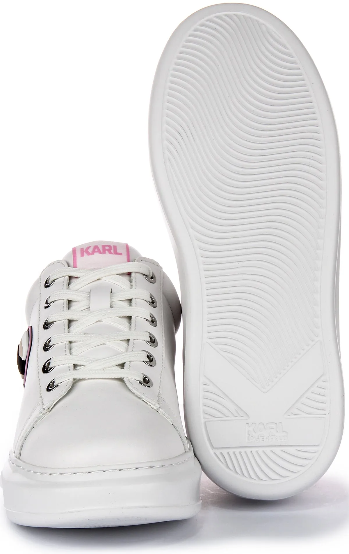 Karl Lagerfeld Kapri NFT Lo In White Pink For Women