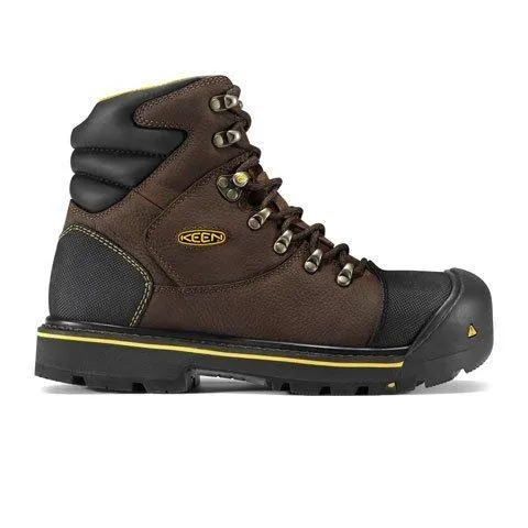 Keen Utility Milwaukee 6" Steel Toe Work Boot (Men)  - Slate Black