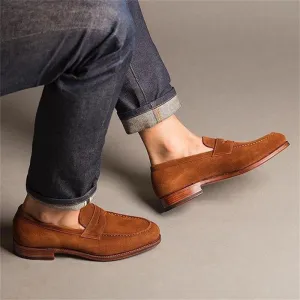 LMS Classic Faux Suede Loafers Shoes