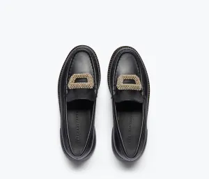 MATEO CRYSTAL PENNY LOAFER