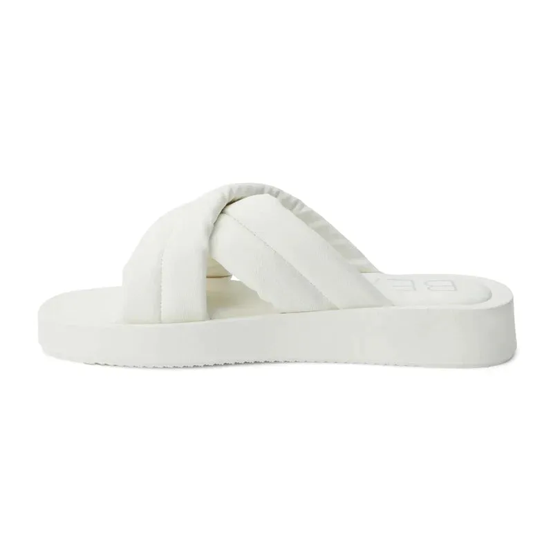 Matisse Piper White Slide Sandals