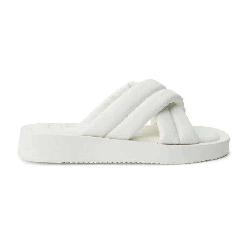 Matisse Piper White Slide Sandals