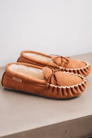 Men's Sheepskin Moccasin Slippers | NOAH