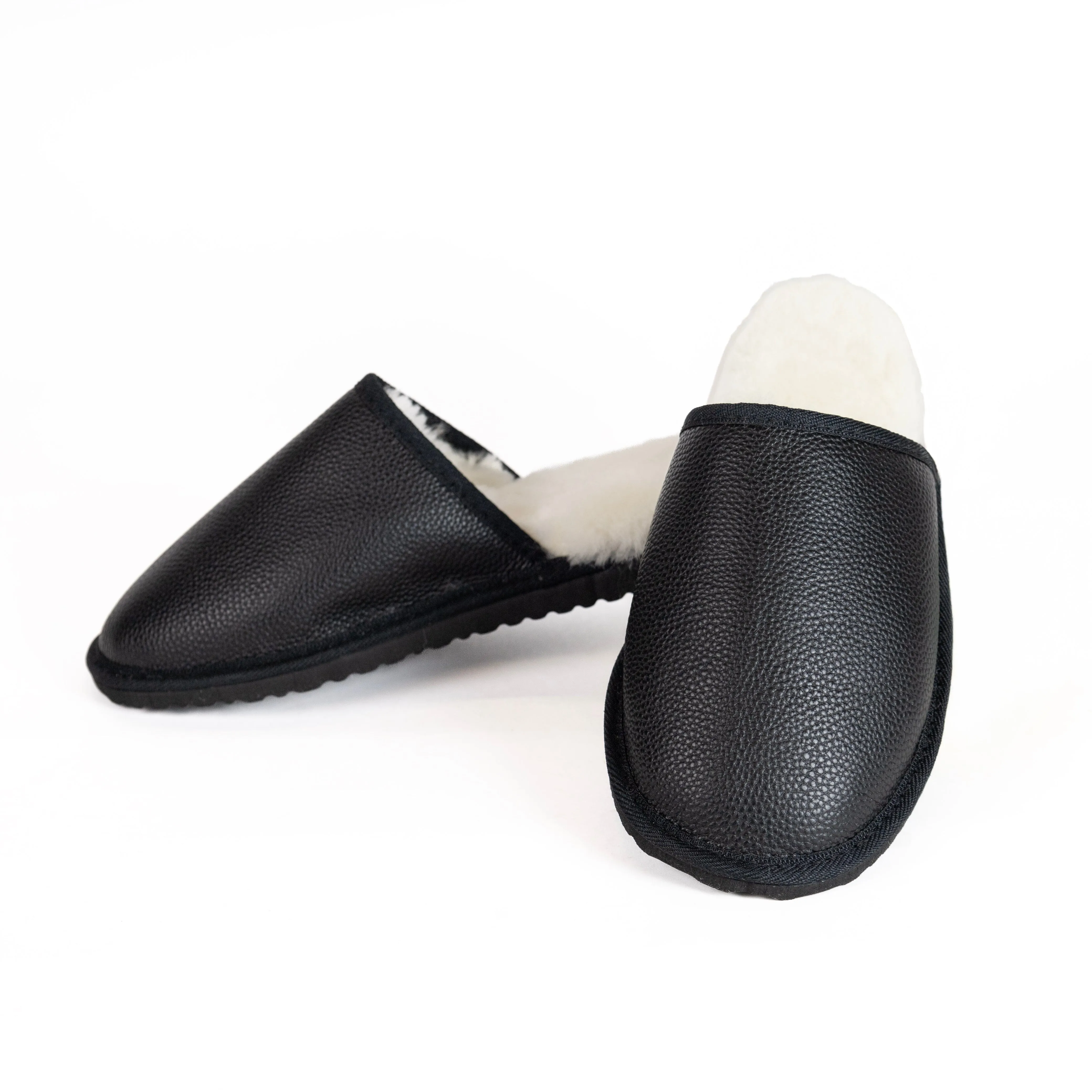 Midnight Bliss Sheepskin Slippers