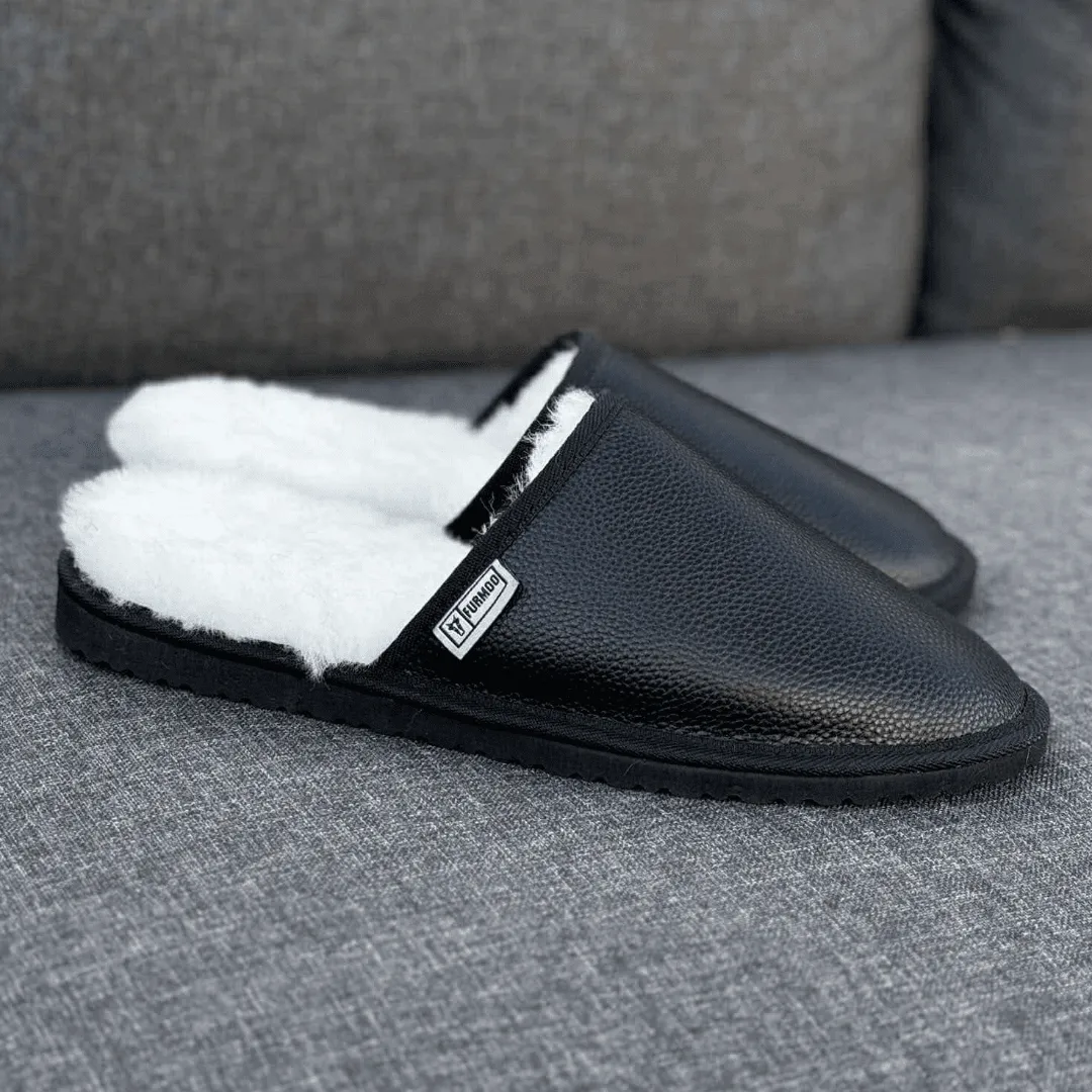 Midnight Bliss Sheepskin Slippers