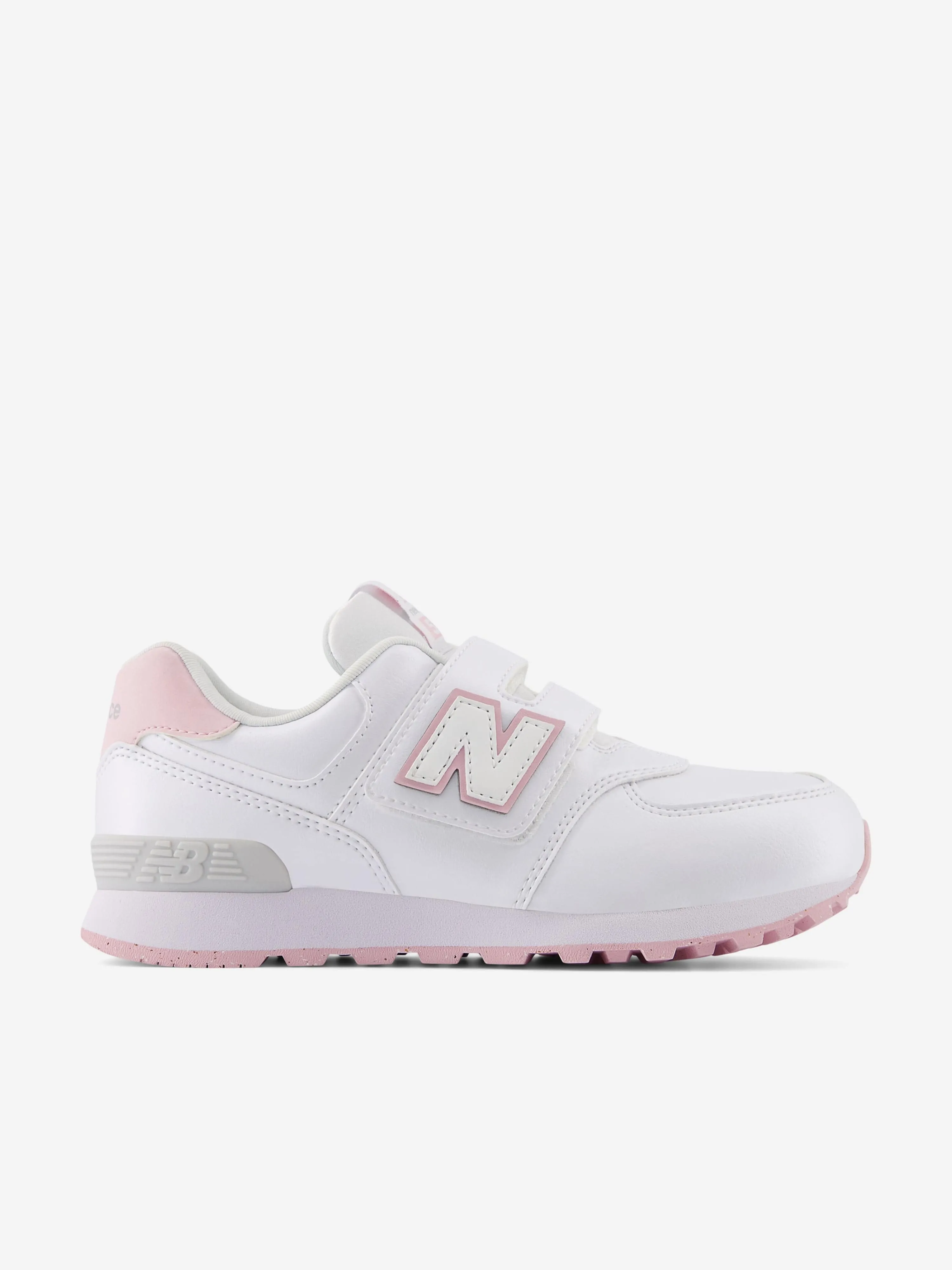 New Balance Girls 574 Trainers in White