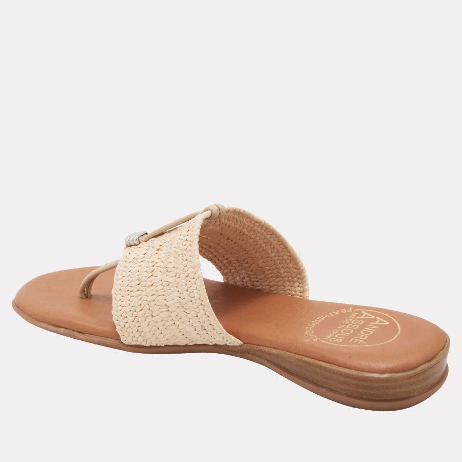 Nice Stretch Raffia Featherweights™ Sandal