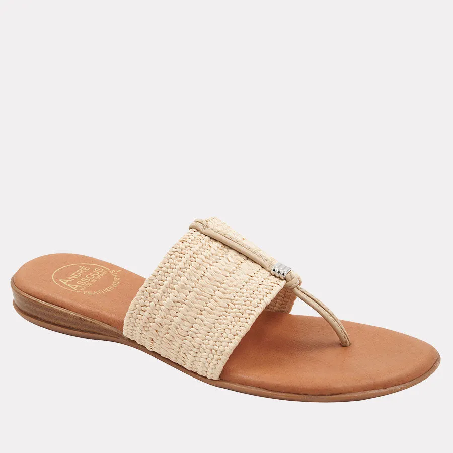 Nice Stretch Raffia Featherweights™ Sandal