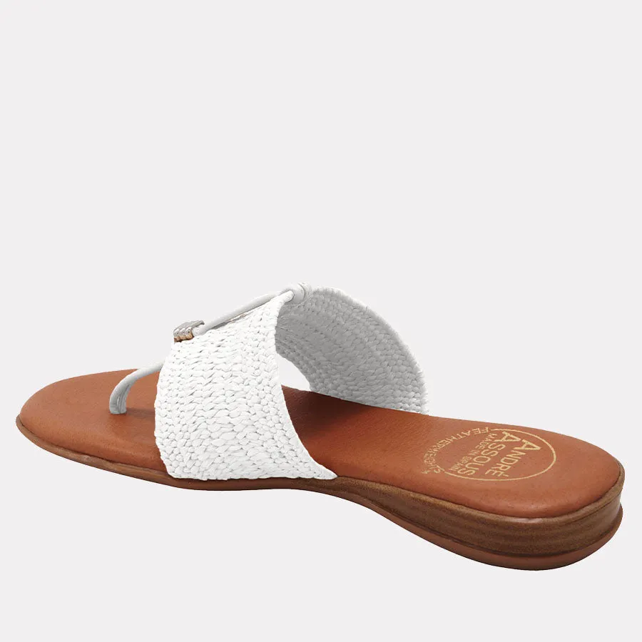 Nice Stretch Raffia Featherweights™ Sandal