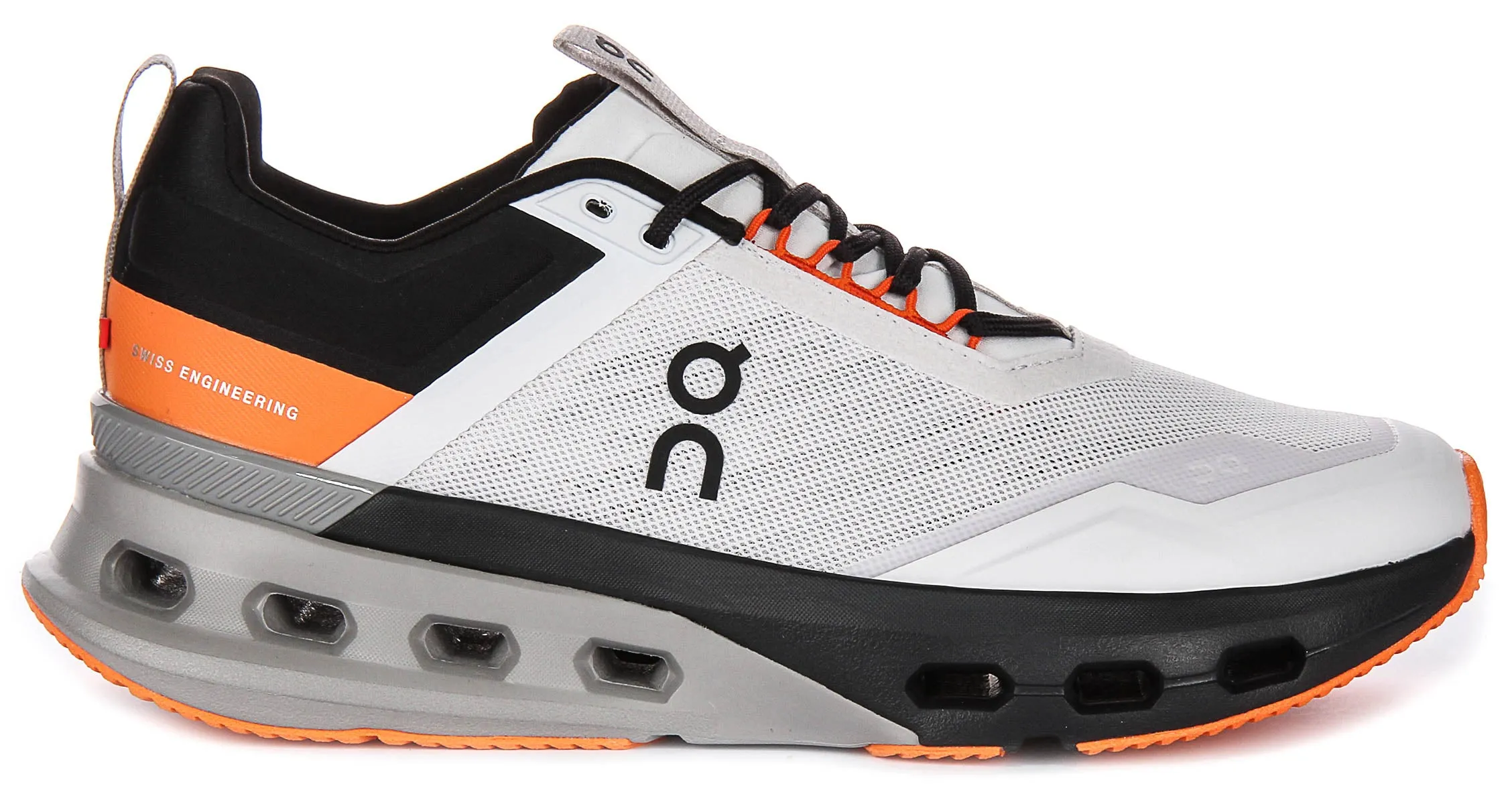 On Running Cloudnova X In Grey Orange For Men