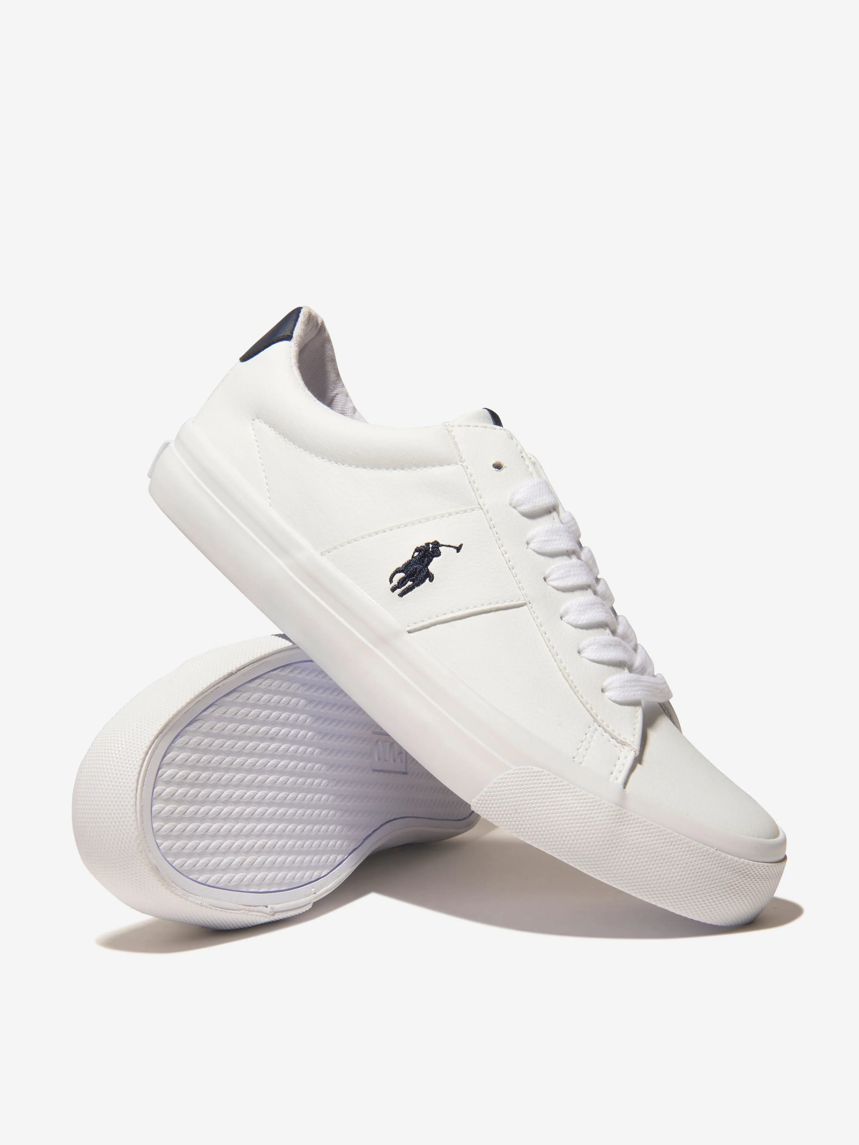 Ralph Lauren Kids Sayer Lace Up Trainers