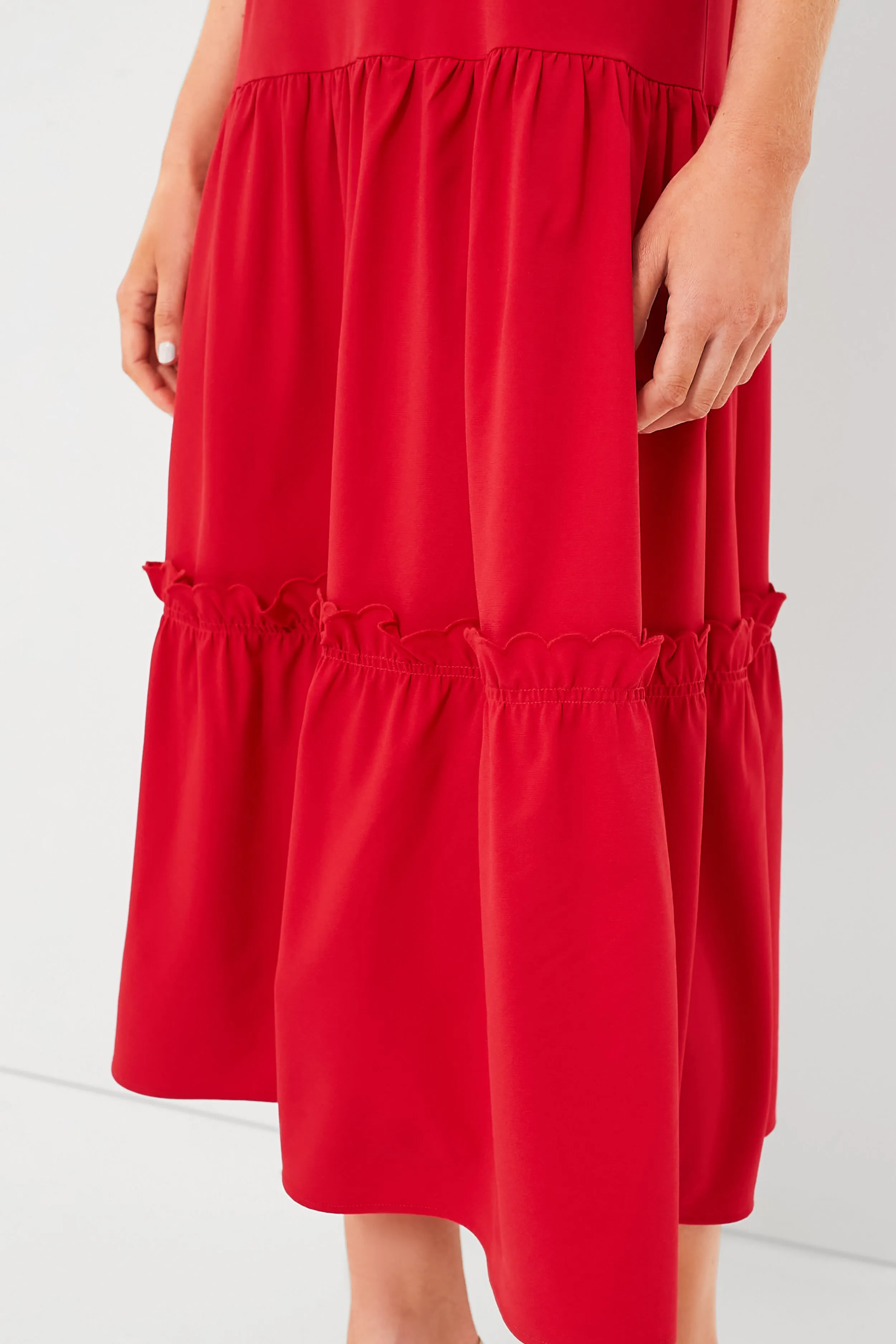 Red Selena Maxi Dress