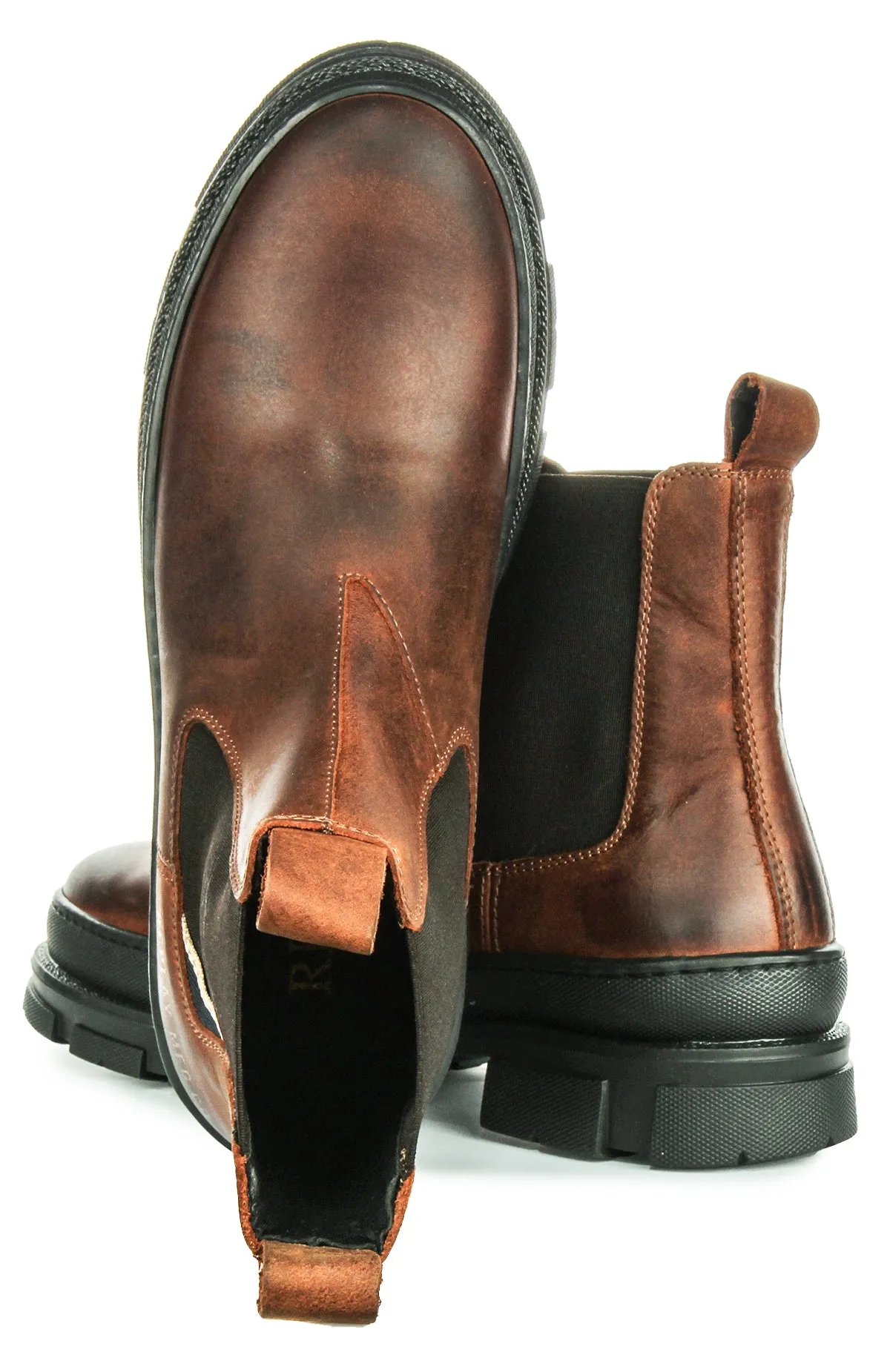 Replay Chelsea Boots Vega Lea In Tan For Men