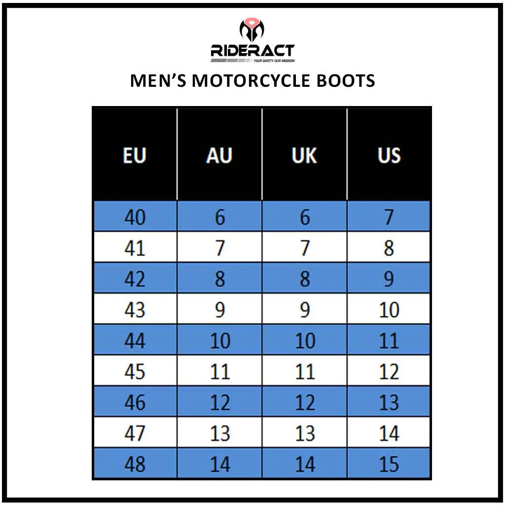 RIDERACT® Motorcycle Sneakers Reckon Motorbike Sneakers Boots